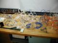 Photos from the Tensegrity Structures Workshop, Oswego, NY, 2004