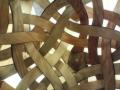George Hart's sculpture Compass Points (Inside View)